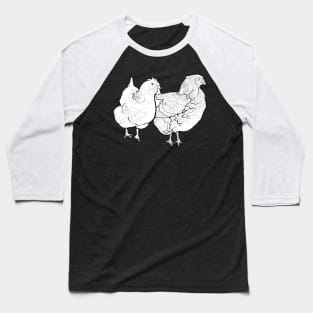 Couple of Hens Baseball T-Shirt